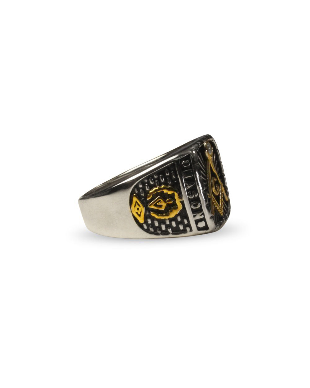 Men’s Silver Mason ring