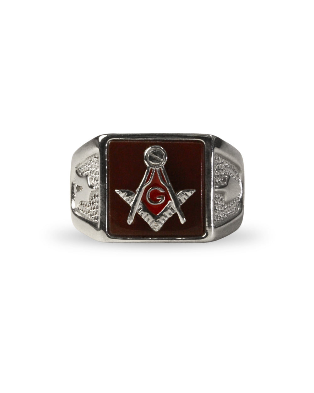 Men’s Silver Mason ring