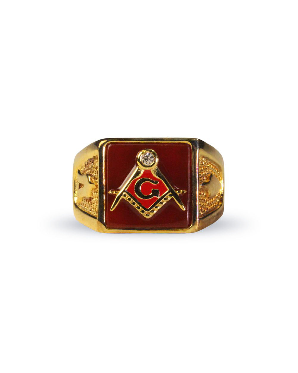 Men’s Silver Mason ring
