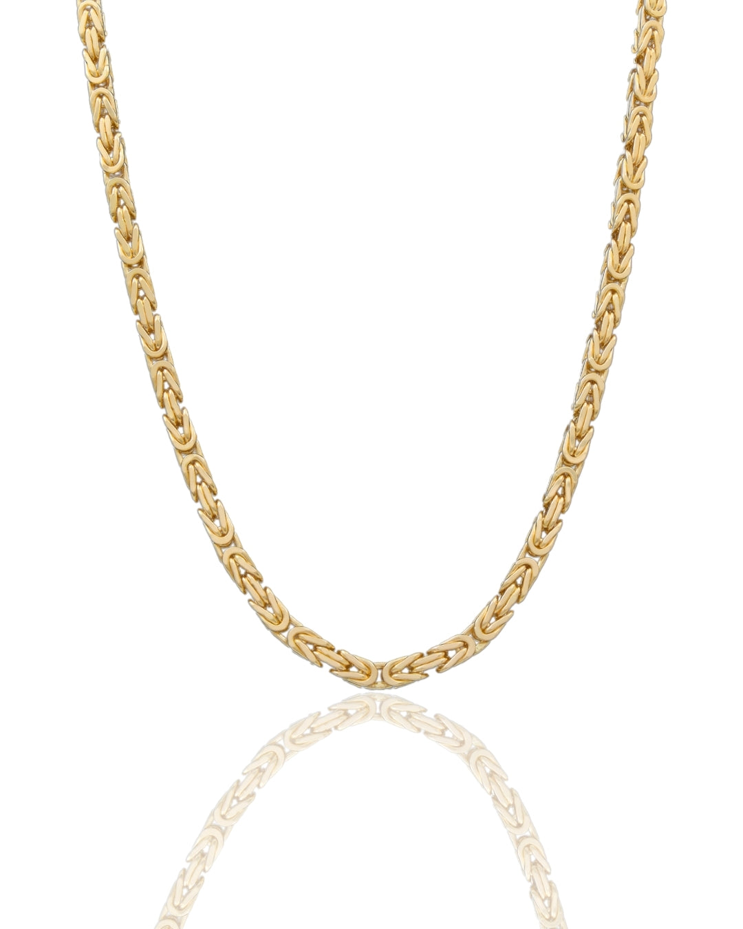 14KT YELLOW GOLD KING'S LINK CHAIN